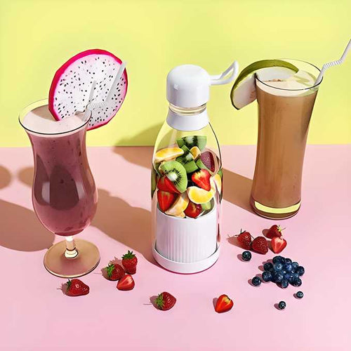 Portable USB Rechargeable Blender Juicer Bottle 500ML