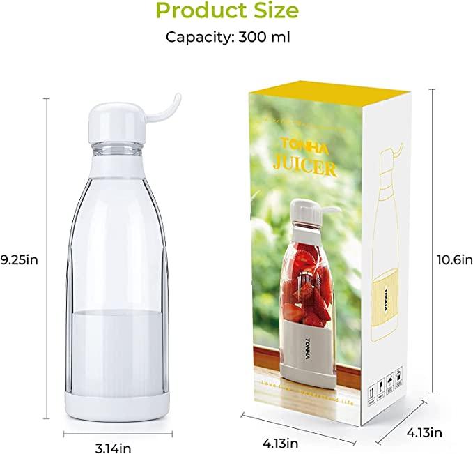 Portable USB Rechargeable Blender Juicer Bottle 500ML