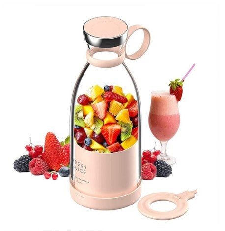 Portable USB Rechargeable Blender Juicer Bottle 500ML